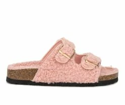 Alternative view of Girls' Olivia Miller Little Kid & Big Kid Hailey Footbed Sandals