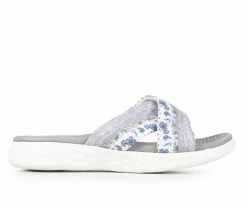 Women's Skechers Go Go Blooms 140038 Arch Fit Sandals
