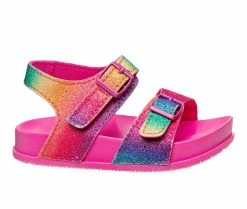 Girls' Laura Ashley Toddler 88224H Adjustable Footbed Sandals