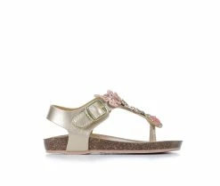 Girls' Makalu Little Kid & Toddler Butterfly Footbed Sandals