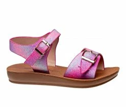 Girls' Nanette Lepore Toddler Double Buckle Wedge Sandals