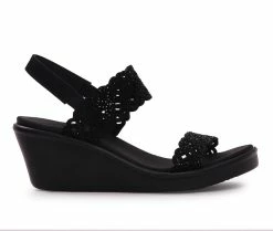 Alternative view of Women's Skechers Cali Rumble On Sassy Days Wedges