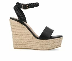 Alternative view of Women's Journee Collection Andiah Espadrille Wedge Sandals