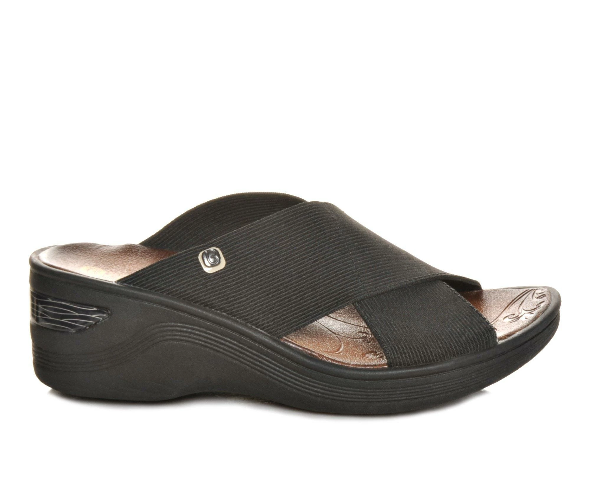 Women's BZEES Desire Wedge Sandals 3 Women's BZEES Desire Wedge Sandals