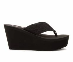 Alternative view of Women's Rocket Dog Diver Platform Wedge Flip-Flops