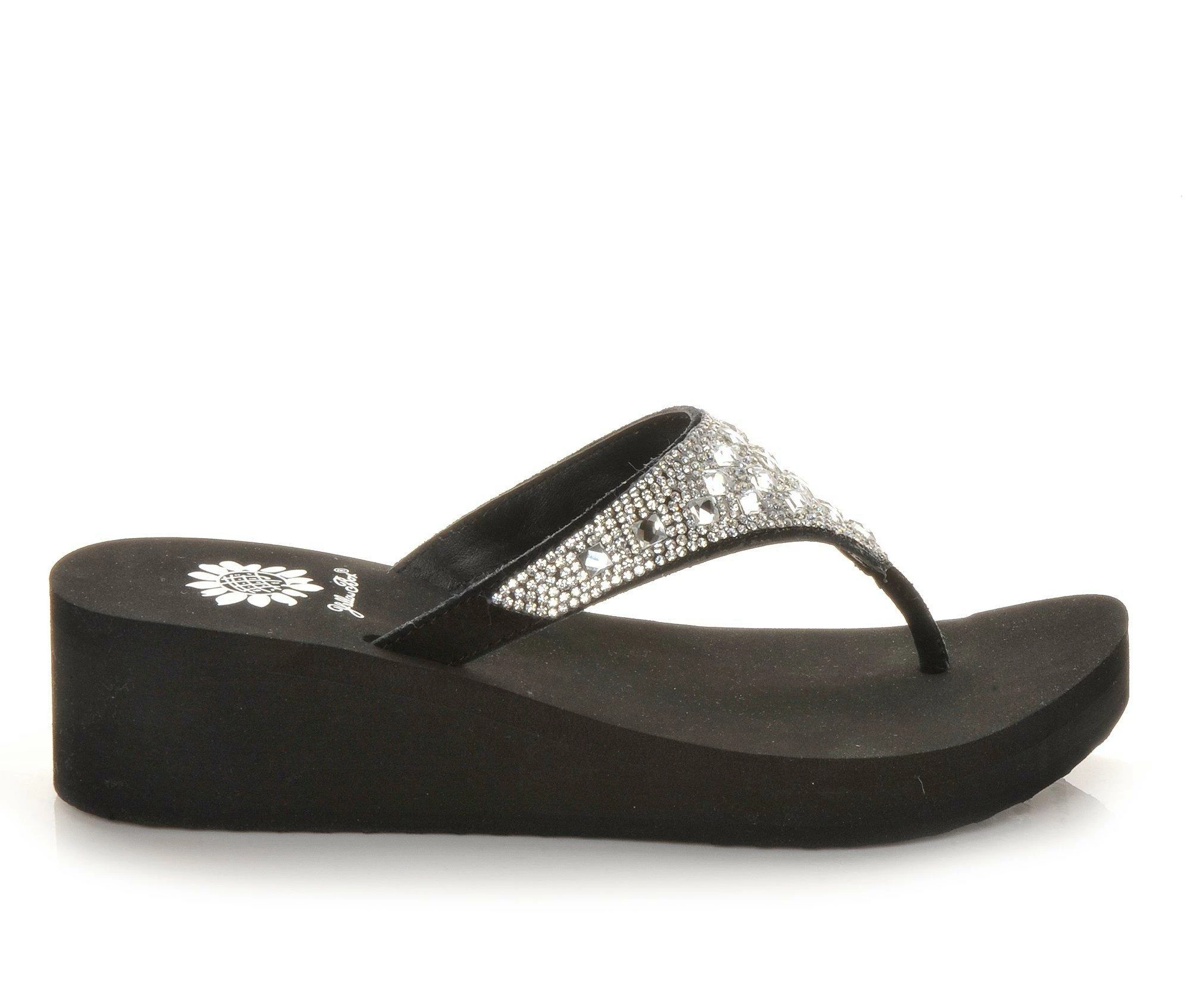 Women's Yellow Box Birder Wedge Flip-Flops 3 Women's Yellow Box Birder Wedge Flip-Flops