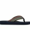 Women's Skechers Cali Asana Mixed Signals Flip-Flops -Cliffs by White Mountain shop 1 2790