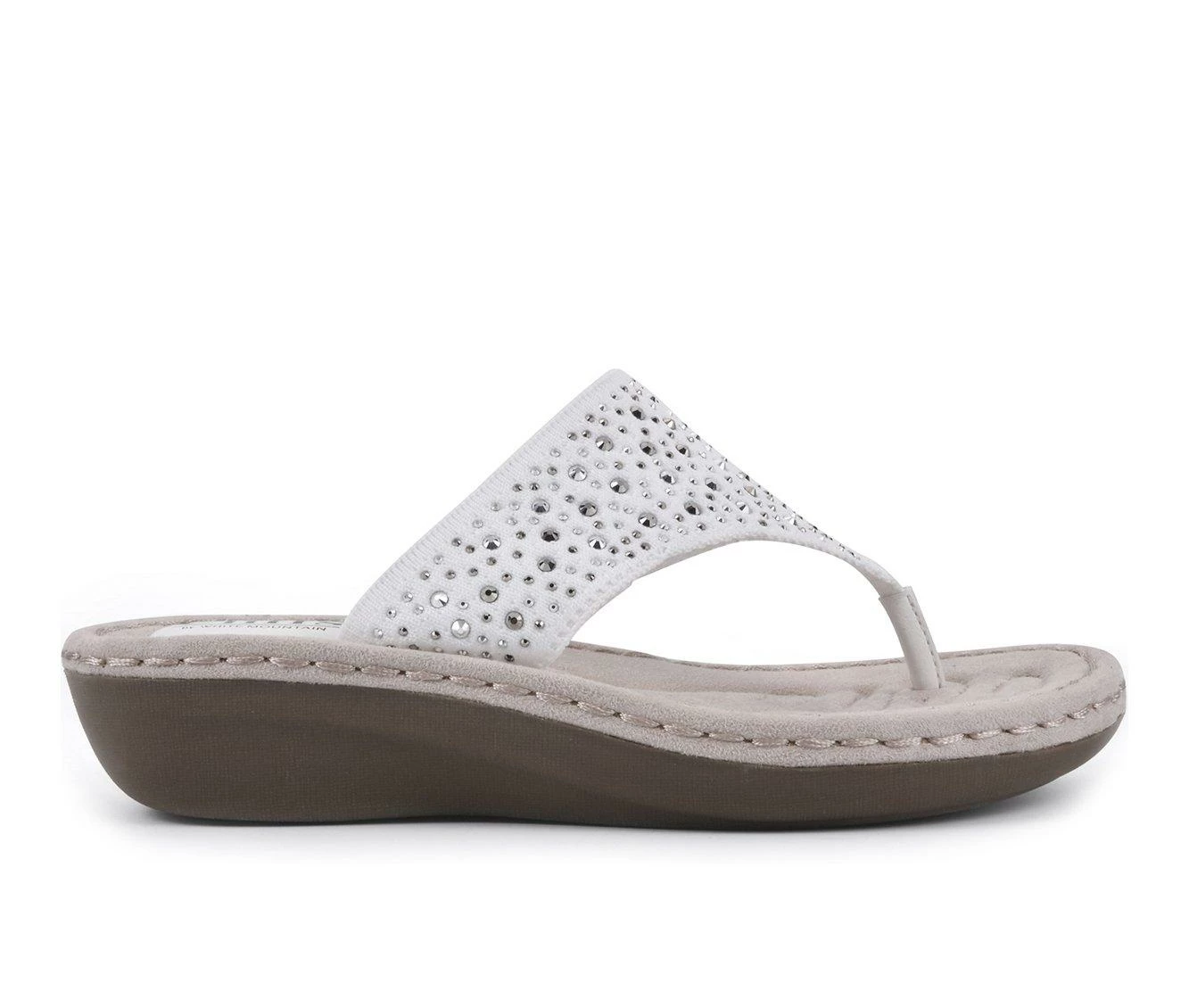 Women's Cliffs By White Mountain Calling Wedge Flip-Flops 4 Women's Cliffs By White Mountain Calling Wedge Flip-Flops - Image 2