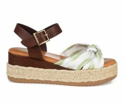 Alternative view of Women's Journee Collection Adriann Espadrille Wedge Sandals
