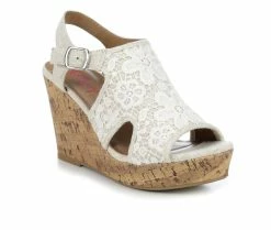 Women's Jellypop Tulum Wedges -Cliffs by White Mountain shop 2 1351