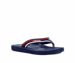 Women's Nautica White Dune Webbing Flip-Flops -Cliffs by White Mountain shop 2 1417