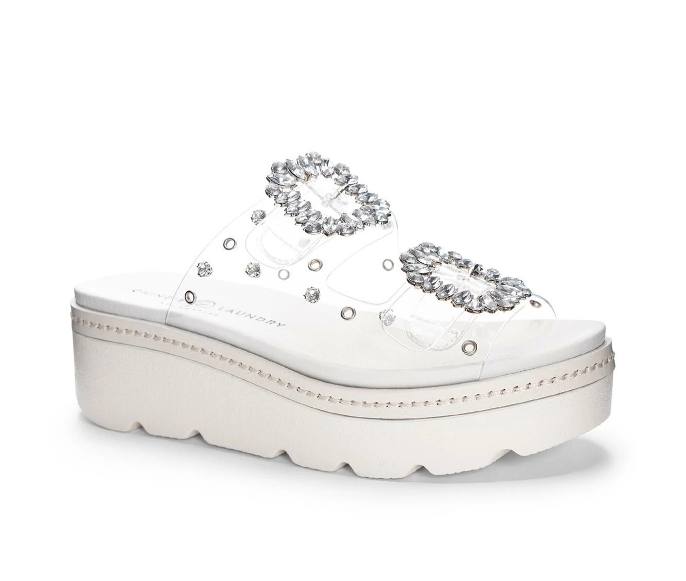 Women's Chinese Laundry Surf Stone Platform Sandals 5 Women's Chinese Laundry Surf Stone Platform Sandals - Image 3
