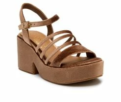 Women's Coconuts By Matisse Stargaze Platform Wedge Sandals -Cliffs by White Mountain shop 2 239