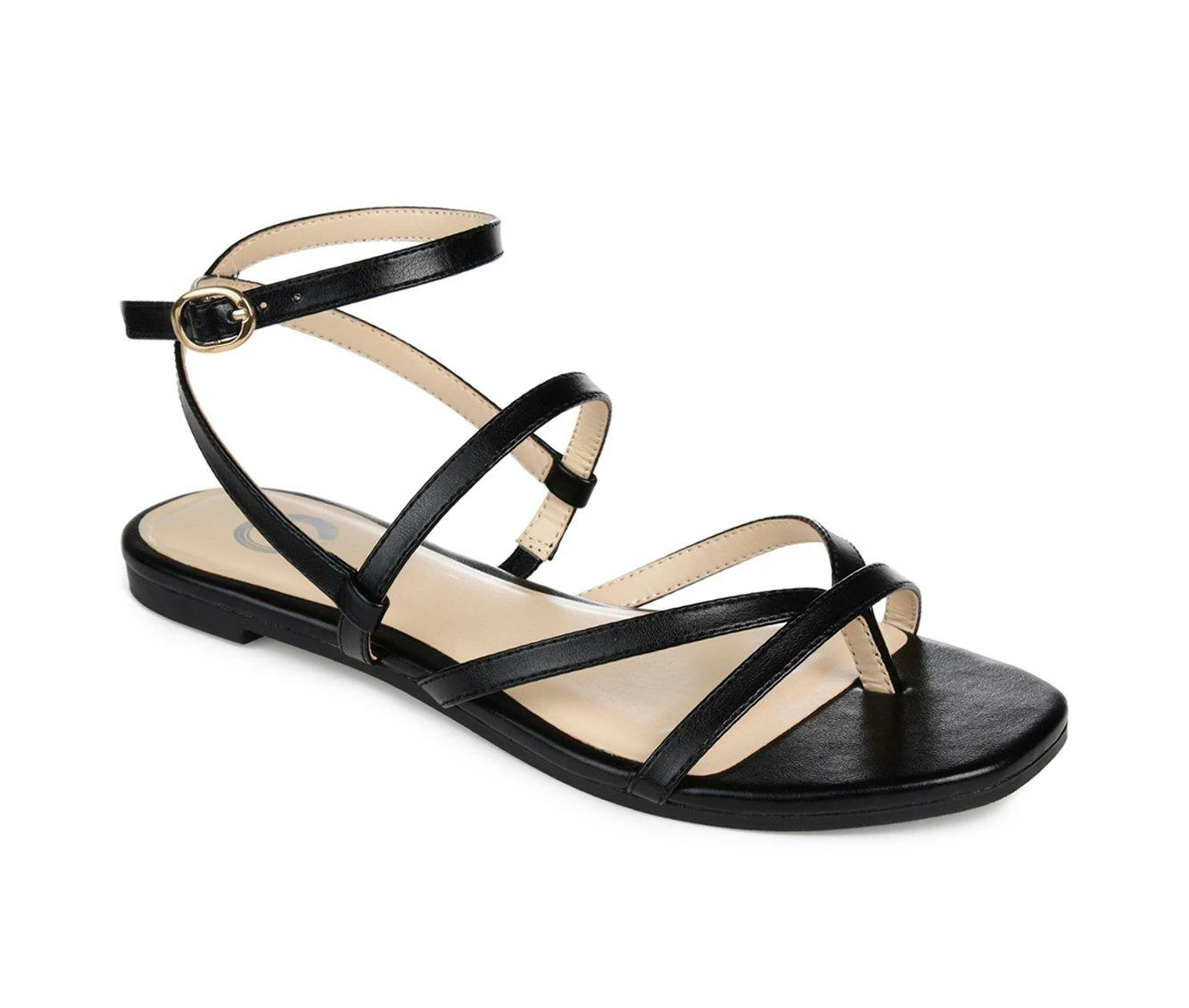 Women's Journee Collection Serissa Flat Sandals 5 Women's Journee Collection Serissa Flat Sandals - Image 3