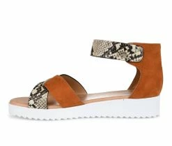 Women's Journee Collection Java Wedge Sandals -Cliffs by White Mountain shop 3 1260