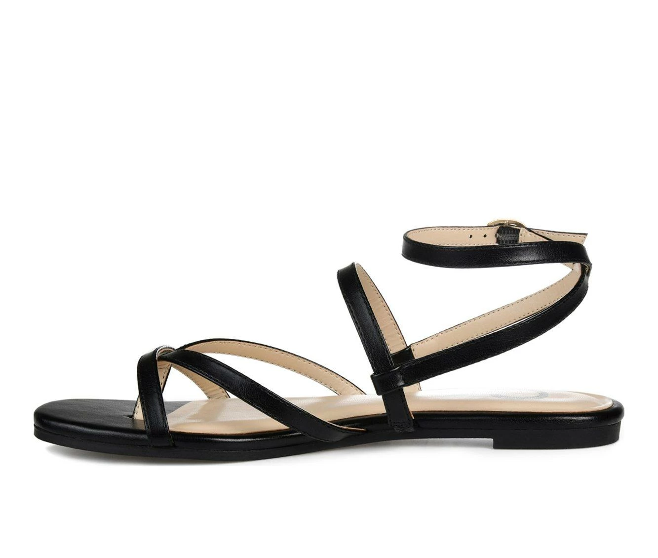 Women's Journee Collection Serissa Flat Sandals 6 Women's Journee Collection Serissa Flat Sandals - Image 4
