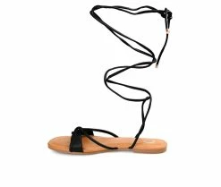 Women's Journee Collection Jiyrie Tie Up Sandals 11 Women's Journee Collection Jiyrie Tie Up Sandals -Cliffs by White Mountain shop 3 934