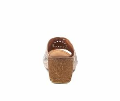 Women's SPRING STEP Justine Wedge Sandals -Cliffs by White Mountain shop 4 1128