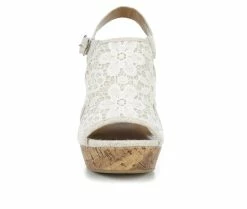 Women's Jellypop Tulum Wedges -Cliffs by White Mountain shop 4 1318