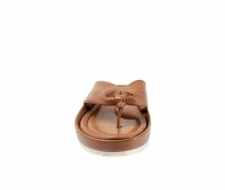 Women's Softwalk Eliza Wedge Flip-Flops -Cliffs by White Mountain shop 4 1578