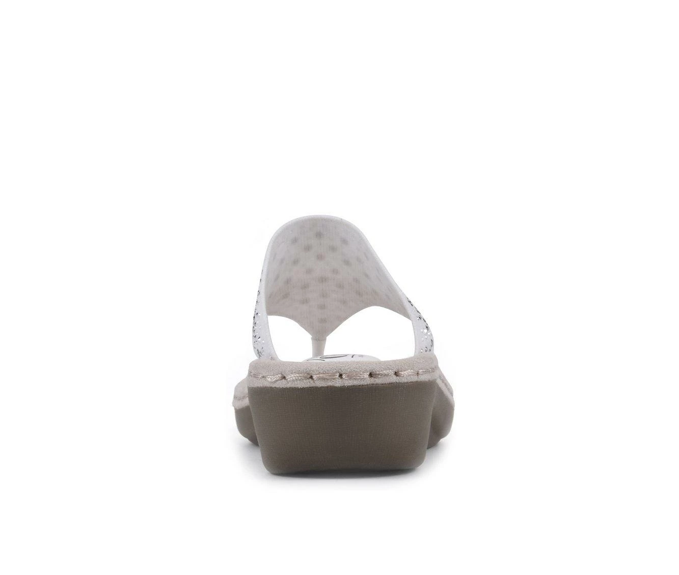 Women's Cliffs By White Mountain Calling Wedge Flip-Flops 7 Women's Cliffs By White Mountain Calling Wedge Flip-Flops - Image 5