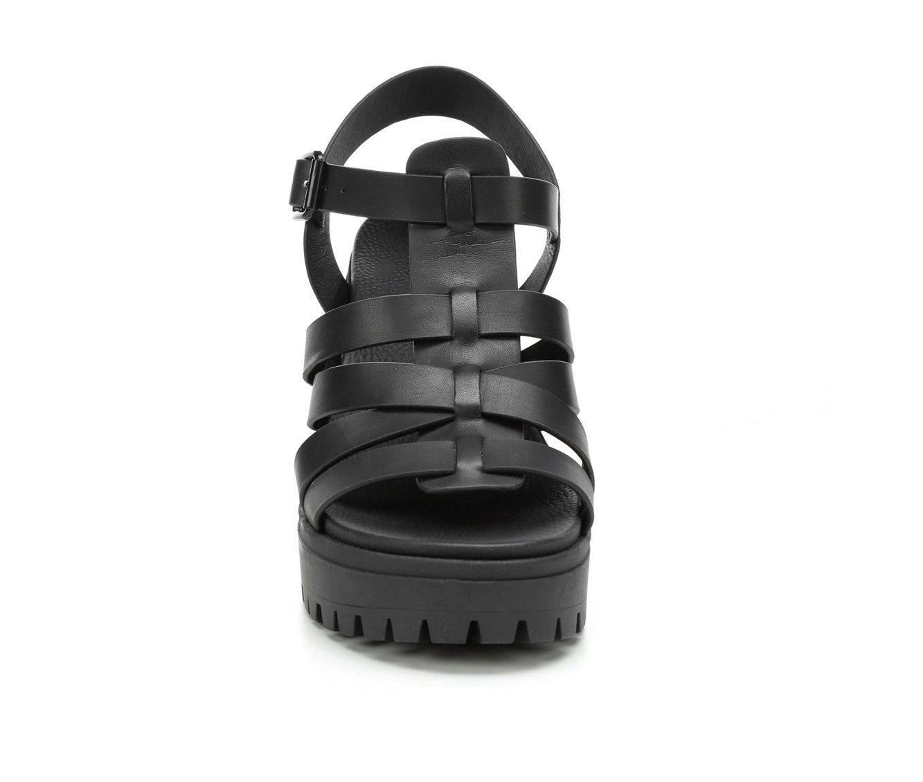 Women's MIA Jayda Lugged Heel Sandals 7 Women's MIA Jayda Lugged Heel Sandals - Image 5